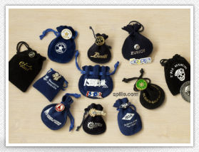 Lapel Pins with Velvet Bags