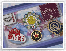 Rhinestone Lapel Pins